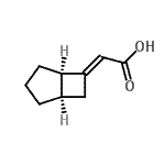 CAS#: 676247-09-9， (2E)-(1R,5R)-Bicyclo[3.2.0]hept-6-ylideneacetic acid