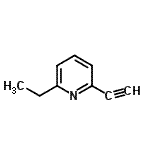 CAS#: 676343-10-5， 2-Ethyl-6-ethynylpyridine