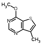 CAS#: 676549-71-6， 4-Methoxy-7-methylthieno[3,2-d]pyrimidine