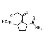 CAS#: 676559-68-5， (5R)-1-(Chloroacetyl)-5-ethynyl-L-prolinamide