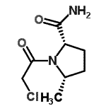 CAS#: 676561-05-0， (5S)-1-(Chloroacetyl)-5-methyl-L-prolinamide