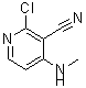 CAS#: 676601-68-6， 2-Chloro-4-(methylamino)nicotinonitrile