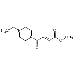 CAS#: 676641-62-6， Methyl (2E)-4-(4-ethyl-1-piperazinyl)-4-oxo-2-butenoate