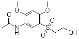 CAS 登录号：67674-20-8， N-[5-[(2-羟基乙基)磺酰基]-2,4-二甲氧基苯基]-乙酰胺