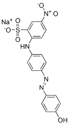 CAS#: 67674-21-9， Sodium 2-[[4-[(4-Hydroxyphenyl)Azo]Phenyl]Amino]-5-Nitrobenzenesulphonate