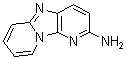structure of CAS# 67730-10-3, Pyrido[3',2':4,5]Imidazo[1,2-a]Pyridin-2-Amine;Brn 0644912;Ccris 28;Dipyrido(1,2-A:3',2'-D)Imidazol-2-Amine