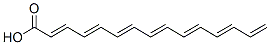 CAS 登录号:67762-29-2, (2E,4E,6E,8E,10E,12E)-十五碳-2,4,6,8,10,12,14-七烯酸