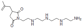 CAS#: 67762-72-5， 1-(2-{[2-({2-[(2-Aminoethyl)amino]ethyl}amino)ethyl]amino}ethyl)-3-(2-methylprop-2-en-1-yl)pyrrolidine-2,5-dione