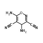CAS#: 677709-30-7， 4,6-Diamino-4H-1,2-oxazine-3,5-dicarbonitrile