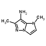 CAS#: 677761-39-6， 1,6-Dimethyl-1H-imidazo[1,2-b]pyrazol-7-amine
