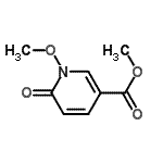 CAS 登录号：677763-19-8， 甲基1-甲氧基-6-氧代-1,6-二氢-3-吡啶羧酸酯