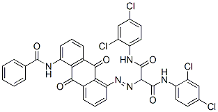 CAS#: 67803-84-3， 2-[[[5-(Benzoylamino)-9,10-Dihydro-9,10-Dioxoanthracen]-1-Yl]Azo]-N,N'-Bis(2,4-Dichlorophenyl)Propanediamide