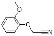 结构式 CAS# 6781-29-9, 2-(2-甲氧基苯氧基)乙腈