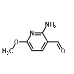 CAS#: 678138-43-7， 2-Amino-6-methoxynicotinaldehyde