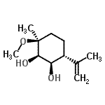 CAS#: 678159-56-3， (1R,2R,3S,6R)-6-Isopropenyl-3-methoxy-3-methyl-1,2-cyclohexanediol