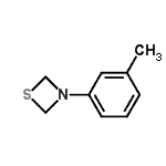 CAS#: 678176-13-1， 3-(3-Methylphenyl)-1,3-thiazetidine