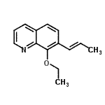 CAS#: 67818-51-3， 8-Ethoxy-7-[(1E)-1-propen-1-yl]quinoline