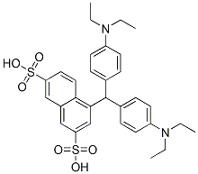 CAS#: 67828-32-4， 4-[Bis[4-(Diethylamino)Phenyl]Methyl]Naphthalene-2,7-Disulphonic Acid