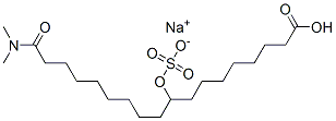 CAS#: 67834-95-1， Sodium Hydrogen N,N-Dimethyl-10-(Sulphonatooxy)Octadecanamidate