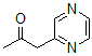 structure of CAS# 6784-62-9, 1-(Pyrazin-2-yl)propan-2-one;1-Pyrazin-2-Ylacetone(SALTDATA: FREE);1-PYRAZIN-2-YL-PROPAN-2-ONE;1-PYRAZIN-2-YLACETONE