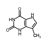 CAS#: 67855-90-7， 7-Methyl-1H-pyrrolo[3,2-d]pyrimidine-2,4(3H,5H)-dione
