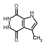 CAS#: 67855-98-5， 3-Methyl-5,6-dihydro-1H-pyrrolo[2,3-d]pyridazine-4,7-dione