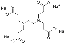 structure of CAS# 67874-43-5, Tetrasodium ethylenediamine-N,N,N',N'-tetrapropionate;Tetrasodium 3-[2-[Bis(3-Oxido-3-Oxo-Propyl)Amino]Ethyl-(3-Oxido-3-Oxo-Propyl)Amino]Propanoate;Tetrasodium 3-[2-[Bis(3-Keto-3-Oxido-Propyl)Amino]Ethyl-(3-Keto-3-Oxido-Propyl)Amino]Propionate;526142_Aldrich