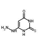 CAS#: 678974-38-4， 6-Hydrazino-2-thioxo-2,3-dihydro-4(1H)-pyrimidinone