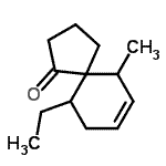 CAS#: 678981-03-8， 10-Ethyl-6-methylspiro[4.5]dec-7-en-1-one