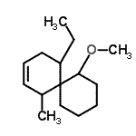 CAS#: 678981-40-3， 5-Ethyl-7-methoxy-1-methylspiro[5.5]undec-2-ene
