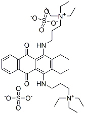 CAS#: 67905-14-0， Diethyl 3,3'-[(9,10-Dihydro-9,10-Dioxoanthracene-1,4-Diyl)Diimino]Bis[Triethylpropylammonium] Disulphate