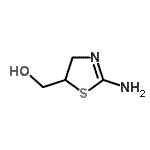 CAS#: 67917-69-5， (2-Amino-4,5-dihydro-1,3-thiazol-5-yl)methanol