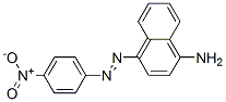 CAS 登录号：6792-71-8， 4-[(4-硝基苯基)偶氮]萘-1-胺