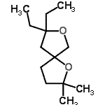 CAS#: 679391-85-6， 8,8-Diethyl-2,2-dimethyl-1,7-dioxaspiro[4.4]nonane