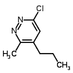 CAS#: 679405-99-3， 6-Chloro-3-methyl-4-propylpyridazine