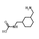 CAS#: 679426-40-5， {[3-(Aminomethyl)cyclohexyl]methyl}carbamic acid