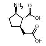 CAS#: 679436-18-1， (1R,2R,5R)-2-Amino-5-(carboxymethyl)cyclopentanecarboxylic acid