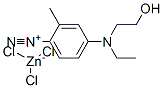 CAS#: 67953-75-7， 4-[Ethyl(2-Hydroxyethyl)Amino]-2-Methylbenzenediazonium Trichlorozincate