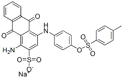 CAS#: 67969-88-4， Sodium 1-Amino-9,10-Dihydro-4-[[4-[[(4-Methylphenyl)Sulphonyl]Oxy]Phenyl]Amino]-9,10-Dioxoanthracene-2-Sulphonate