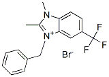 CAS#: 67990-33-4， 1,2-Dimethyl-3-(Benzyl)-5-(Trifluoromethyl)-1H-Benzimidazolium Bromide