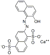 CAS 登录号：67990-37-8， 2-[(2-羟基萘基)偶氮]萘-1,5-二磺酸钙