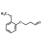 CAS#: 680185-89-1， 3-(2-Methoxyphenoxy)propanal