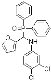 CAS#: 680212-11-7， 3,4-Dichloro-N-[(diphenylphosphoryl)(2-furyl)methyl]aniline