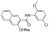 CAS 登录号:68025-33-2, N-(5-氯-2-甲氧基苯基)-3-羟基萘-2-甲酰胺钠盐
