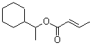 CAS#: 68039-69-0， 2-Butenoicacid 1-Cyclohexylethyl Ester