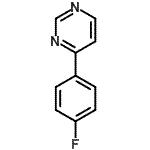 CAS#: 68049-19-4， 4-(4-Fluorophenyl)pyrimidine