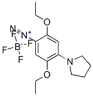 CAS 登录号：68052-11-9， 2,5-二乙氧基-4-(吡咯烷-1-基)偶氮苯四氟硼酸盐