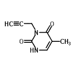 CAS#: 680574-90-7， 5-Methyl-3-(2-propyn-1-yl)-2,4(1H,3H)-pyrimidinedione
