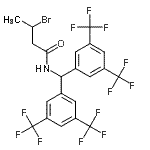 CAS#: 680579-72-0， N-{Bis[3,5-bis(trifluoromethyl)phenyl]methyl}-3-bromobutanamide