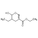 CAS#: 680605-72-5， Ethyl 5-ethyl-6-hydroxy-5,6-dihydro-4H-1,2-oxazine-3-carboxylate